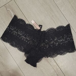 Victoria's Secret Black Lace Panties Size Large Womens Sexy Underwear Intimates